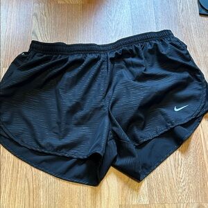 Nike Black Athletic Shorts Lightweight Dri-FIT